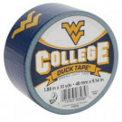 Duck College 1-7/8 in. x 30 ft. West Virginia University Duct Tape (6-Pack) - 240289