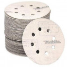 Makita 5 in. 400-Grit Hook and Loop Round Abrasive Disc (50-Pack) - 742527-A-50