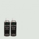 Hedrix 11 oz. Match of MQ3-51 Crystalline Falls Low Lustre Custom Spray Paint (8-Pack) - LL08-MQ3-51