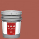 Glidden Premium 5-gal. #HDGO08 Charred Clay Flat Latex Interior Paint with Primer - HDGO08P-05F