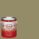 Glidden DUO 1-gal. #HDGG13U Alligator Pear Flat Latex Interior Paint with Primer - HDGG13U-01F