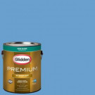 Glidden Premium 1-gal. #HDGV14U French Blue Room Semi-Gloss Latex Exterior Paint - HDGV14UPX-01S