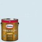 Glidden Premium 1-gal. #HDGB30 Snow Shadow Blue Flat Latex Exterior Paint - HDGB30PX-01F