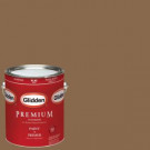 Glidden Premium 1-gal. #HDGY13 Ground Nutmeg Flat Latex Interior Paint with Primer - HDGY13P-01F