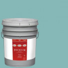 Glidden Premium 5-gal. #HDGB23D Prince Edward Teal Flat Latex Interior Paint with Primer - HDGB23DP-05F