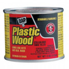 DAP Plastic Wood 4 oz. White Solvent Wood Filler (12-Pack) - 7079821412