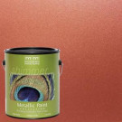 Modern Masters 1 gal. Copper Penny Metallic Interior/Exterior Paint - ME579GAL