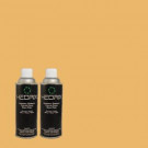 Hedrix 11 oz. Match of PPU6-4 Pyramid Gold Gloss Custom Spray Paint (2-Pack) - G02-PPU6-4