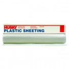 Husky 12 ft. x 100 ft. Clear 4 mil Plastic Sheeting - CF0412C