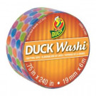 Duck 0.75 in. x 6.6 yds. Multi Dots Washi Crafting Tape - 282680