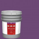 Glidden Premium 5-gal. #HDGV53 Regal Purple Eggshell Latex Interior Paint with Primer - HDGV53P-05E