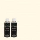 Hedrix 11 oz. Match of PWN-21 Fragrant Jasmine Gloss Custom Spray Paint (2-Pack) - G02-PWN-21