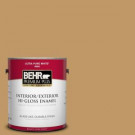 BEHR Premium Plus 1-gal. #310F-5 Donegal Tweed Hi-Gloss Enamel Interior/Exterior Paint - 830001
