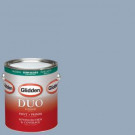 Glidden DUO 1-gal. #HDGV25U Contemplative Blue Semi-Gloss Latex Interior Paint with Primer - HDGV25U-01S