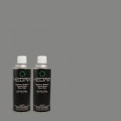 Hedrix 11 oz. Match of TH-55 Oxford Dusk Low Lustre Custom Spray Paint (2-Pack) - TH-55
