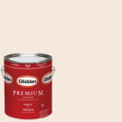 Glidden Premium 1-gal. #HDGWN16U White Peach Flat Latex Interior Paint with Primer - HDGWN16UP-01F