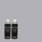 Hedrix 11 oz. Match of ICC-55 Hydrangea Blossom Gloss Custom Spray Paint (2-Pack) - G02-ICC-55