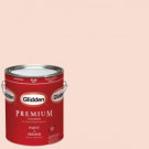 Glidden Premium 1-gal. #HDGO09U Peach Silk Flat Latex Interior Paint with Primer - HDGO09UP-01F