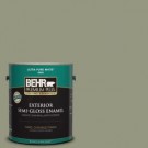 BEHR Premium Plus 1-gal. #S380-5 Milkweed Pod Semi-Gloss Enamel Exterior Paint - 540001