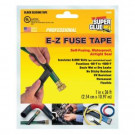 Super Glue 1 in. x 36 ft. Black E-Z Fuse Silicone Tape (12-Pack) - 15407