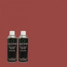 Hedrix 11 oz. Match of PPU1-12 Bolero Flat Custom Spray Paint (8-Pack) - F08-PPU1-12