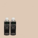 Hedrix 11 oz. Match of MQ3-38 Suede Beige Gloss Custom Spray Paint (8-Pack) - G08-MQ3-38