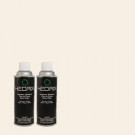 Hedrix 11 oz. Match of 5C21-2 Gosling Gray Gloss Custom Spray Paint (2-Pack) - G02-5C21-2