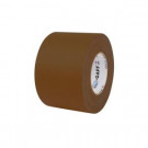 Pratt Retail Specialties 4 in. x 55 yds. Brown Gaffer Industrial Vinyl Cloth Tape (3-Pack) - 001G455MBRN