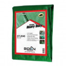 BOEN 20 ft. x 40 ft. Poly Heavy Duty Green Tarp - GT-2040