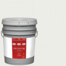 Glidden Premium 5-gal. #HDGG48U Granny Smith White Flat Latex Interior Paint with Primer - HDGG48UP-05F