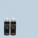 Hedrix 11 oz. Match of PPU14-14 Crystal Waters Gloss Custom Spray Paint (8-Pack) - G08-PPU14-14