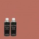 Hedrix 11 oz. Match of RAH-90 Canyon Clay Gloss Custom Spray Paint (2-Pack) - G02-RAH-90