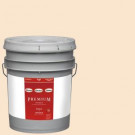 Glidden Premium 5-gal. #HDGO30U Peach Satin Flat Latex Interior Paint with Primer - HDGO30UP-05F