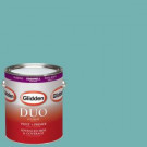 Glidden DUO 1-gal. #HDGB21U Sea of Turquoise Eggshell Latex Interior Paint with Primer - HDGB21U-01E