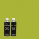 Hedrix 11 oz. Match of 410B-7 Bamboo Leaf Semi-Gloss Custom Spray Paint (2-Pack) - SG02-410B-7