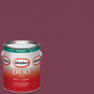 Glidden DUO 1-gal. #HDGR26 Bold Sangria Semi-Gloss Latex Interior Paint with Primer - HDGR26-01S