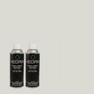 Hedrix 11 oz. Match of 3B53-1 Hesperia Semi-Gloss Custom Spray Paint (2-Pack) - SG02-3B53-1