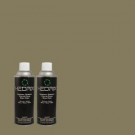 Hedrix 11 oz. Match of 3A60-5 Martha's Vineyard Semi-Gloss Custom Spray Paint (2-Pack) - SG02-3A60-5