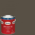 Glidden Premium 1-gal. #HDGWN60D Burnt Bark Satin Latex Interior Paint with Primer - HDGWN60DP-01SA