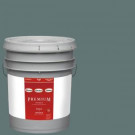 Glidden Premium 5-gal. #HDGCN21D Dark Teal Woods Flat Latex Interior Paint with Primer - HDGCN21DP-05F
