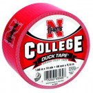 Duck College 1-7/8 in. x 30 ft. University of Nebraska Duct Tape - 240271