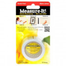 Measure-It! 1 in. x 10 yds. Adhesive Measuring Tape - MIT32