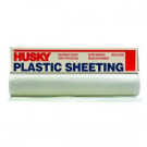 Husky 16 ft. x 50 ft. Clear 4 mil Plastic Sheeting - CF0416-50C
