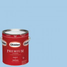 Glidden Premium 1-gal. #HDGV03D Tranquil Blue Flat Latex Interior Paint with Primer - HDGV03DP-01F