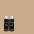 Hedrix 11 oz. Match of 700D-4 Brown Teepee Gloss Custom Spray Paint (2-Pack) - G02-700D-4