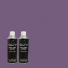 Hedrix 11 oz. Match of PPU16-1 Aurora Splendor Gloss Custom Spray Paint (2-Pack) - G02-PPU16-1