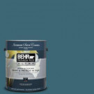 BEHR Premium Plus Ultra 1-gal. #PMD-45 Teal Mosaic Satin Enamel Interior Paint - 775301