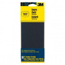 3M 3-2/3 in. x 9 in. Coarse Medium and Fine Grit Emery Cloth Sandpaper (3-Sheets/Pack) (Case of 20) - 5931ES