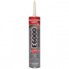 E6000 10.2 fl. oz. Black Medium Viscosity Cartridge Adhesive (12-Pack) - 232031