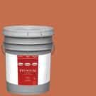 Glidden Premium 5-gal. #HDGO34 Peking Orange Flat Latex Interior Paint with Primer - HDGO34P-05F